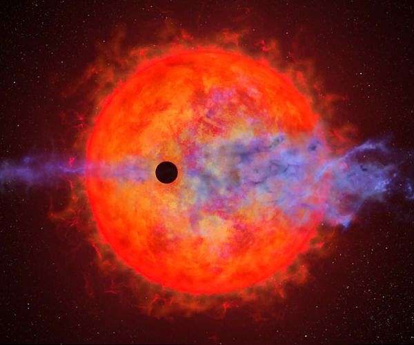 Violent Atmosphere Gives Rare Look at Early Planetary Life