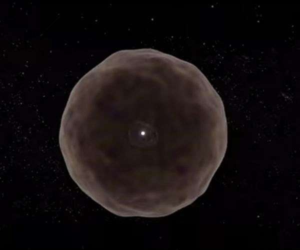 Giant star stripped to its core reveals origins of silicon and sulfur