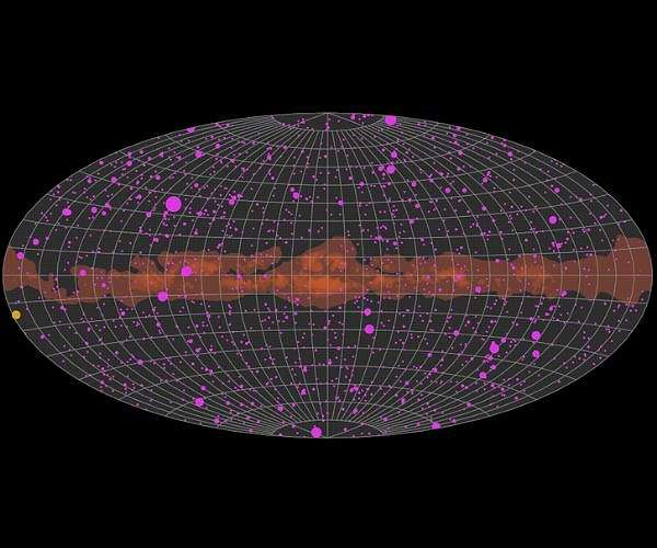 Fermi captures dynamic gamma-ray sky in new animation