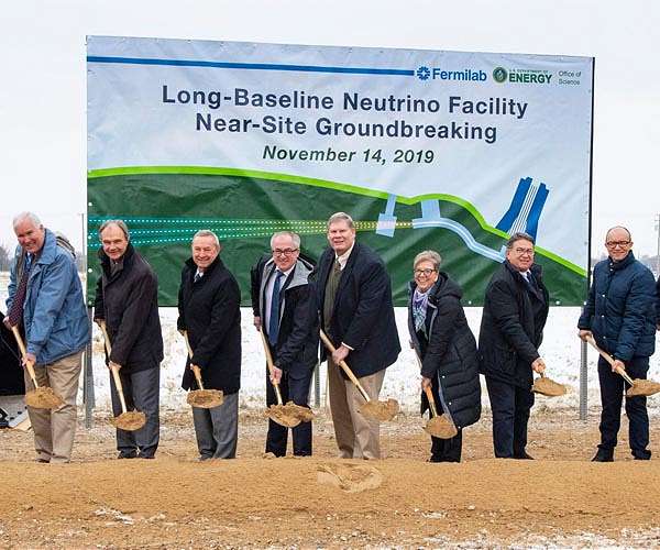 Ground broken on beamline for most advanced neutrino experiment