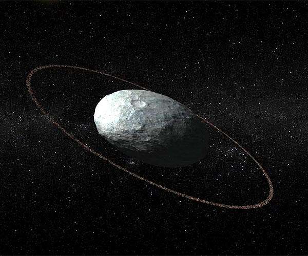 Brazilian scientists investigate dwarf planet's ring