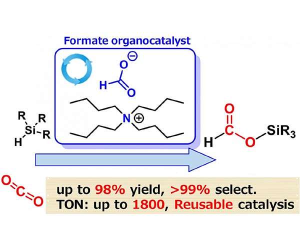 A metal-free, sustainable approach to CO2 reduction