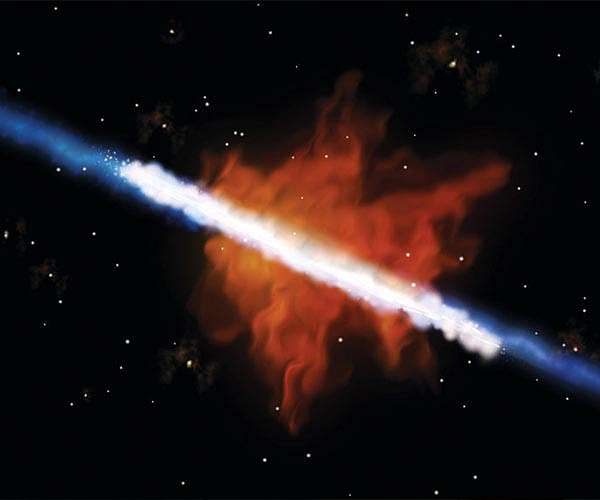 Galaxies pump out contaminated exhausts
