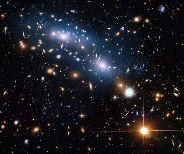 Scientists weigh the balance of matter in galaxy clusters