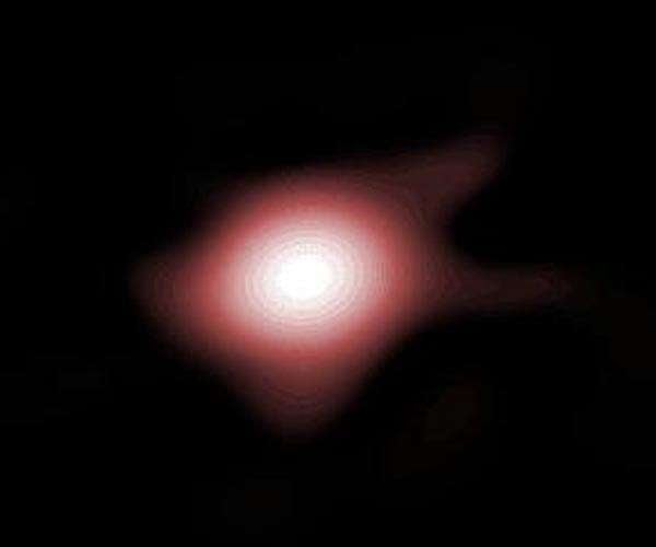 Enduring 'radio rebound' powered by jets from gamma-ray burst