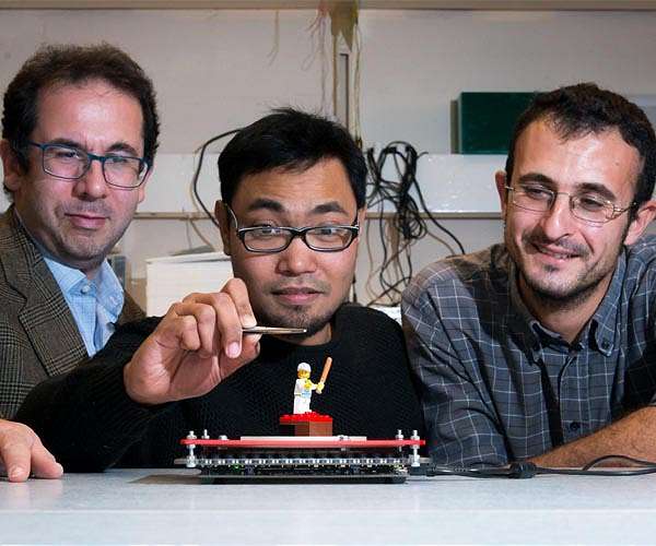 Lift off for world-first ultrasound levitation that bends around barriers