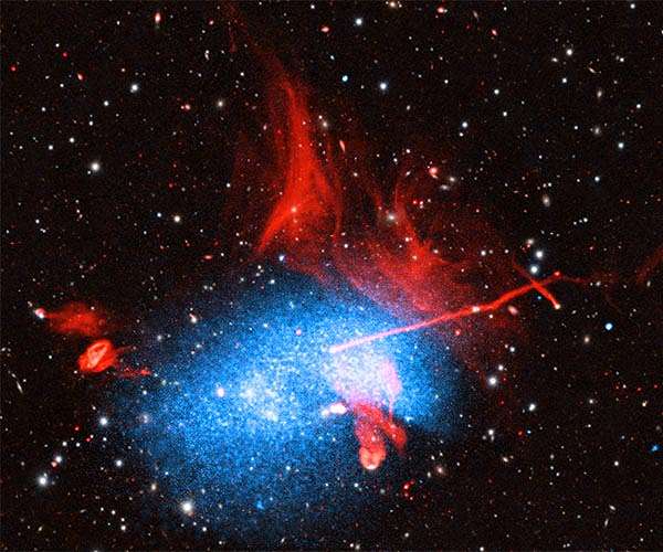 Untangling a knot of galaxy clusters