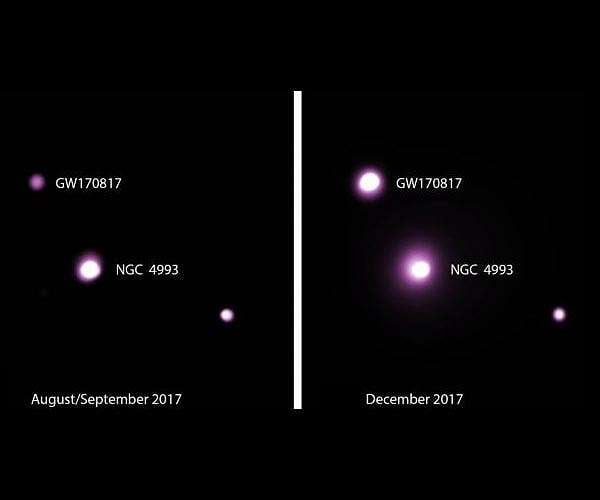 Kilonova afterglow potentially spotted for first time