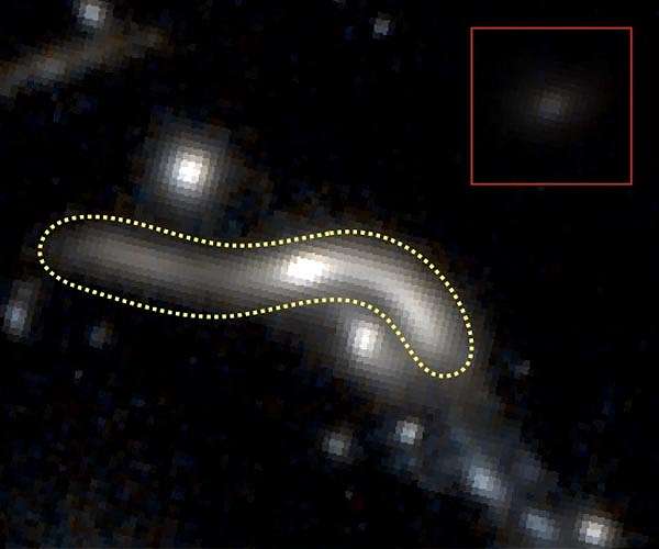 Natural telescope sets new magnification record