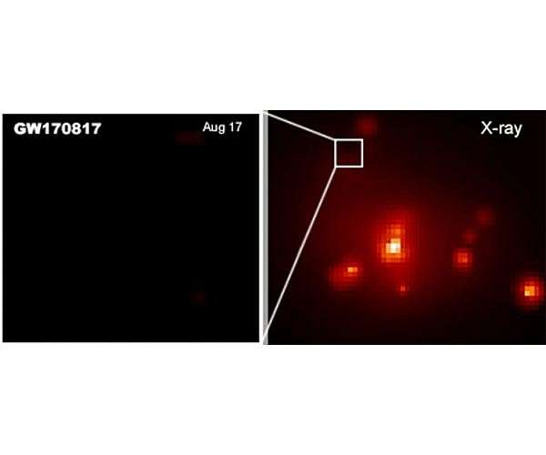 UMD astronomers find x-rays lingering years after landmark neutron star collision