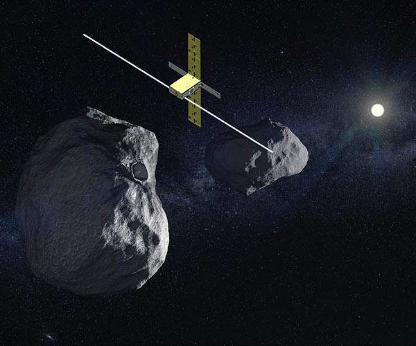 Instrument to measure asteroid gravity tested for space