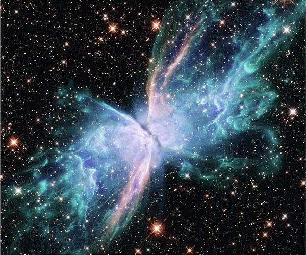 JWST observes planetary building blocks in Butterfly Nebula