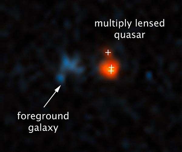 Astronomers uncover brightest quasar in early universe
