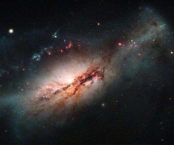 A star in a distant galaxy blew up in a powerful explosion, solving an astronomical mystery