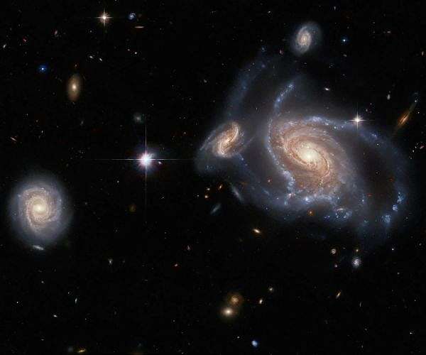 Hubble views a vast galactic neighborhood