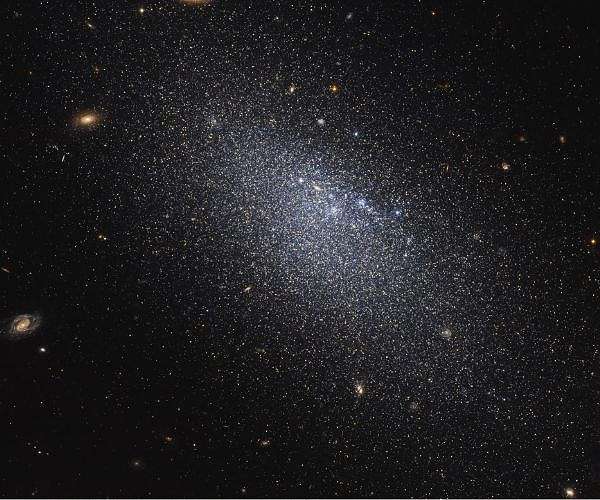 Hubble Investigates a Dwarf Galaxy Beyond the Local Group