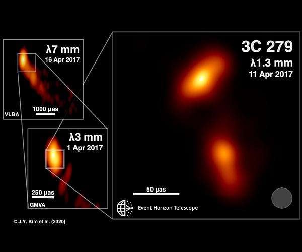 Something is lurking in the heart of Quasar 3C 279