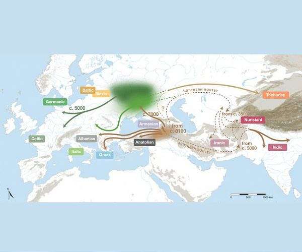 New insights into the origin of the Indo-European languages