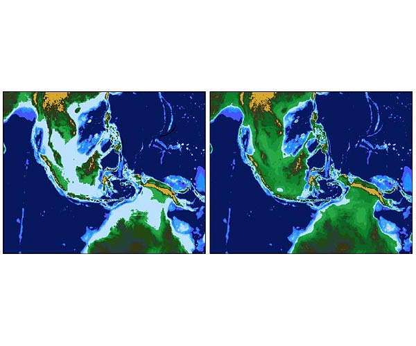 Model shows first Australians travelled on 'superhighways'