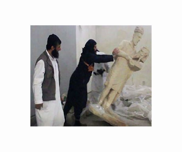 Ancient carvings discovered at iconic Iraq monument bulldozed by IS