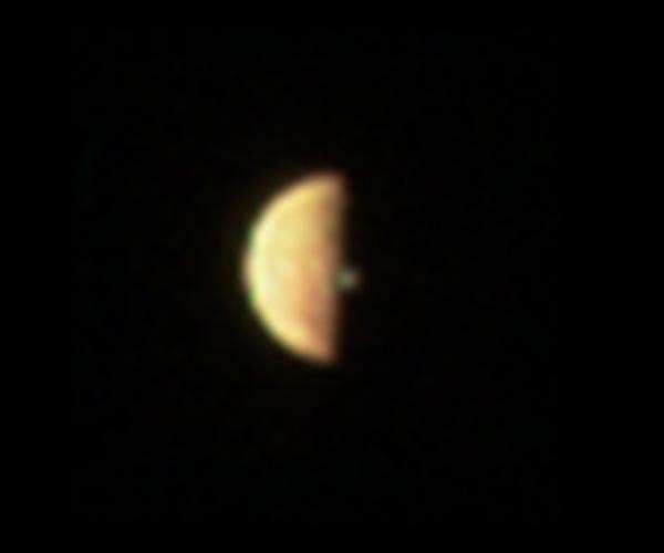 Juno captures images of volcanic plumes on Jupiter's moon Io