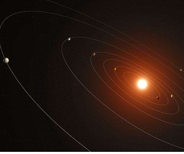Scorching, seven-planet system revealed by new Kepler Exoplanet list