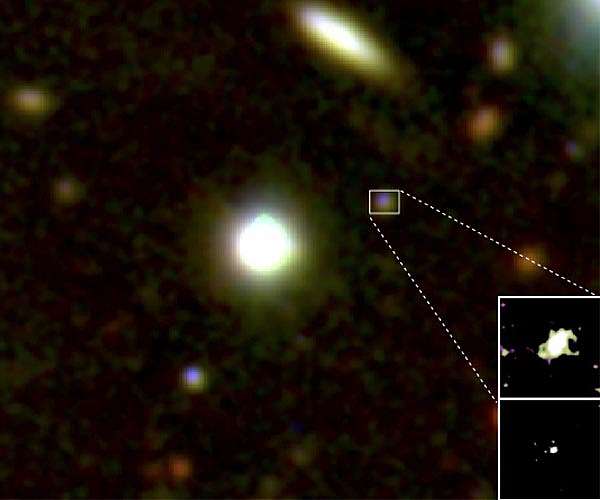 An Unexpected Gamma Ray Burst