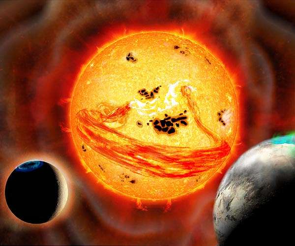 Researchers Observe Massive CME on Distant, Sun-Like Star