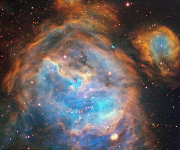 Bubbles of brand new stars