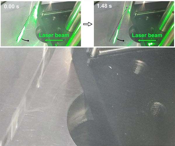 Researchers create an optical tractor beam that pulls macroscopic objects