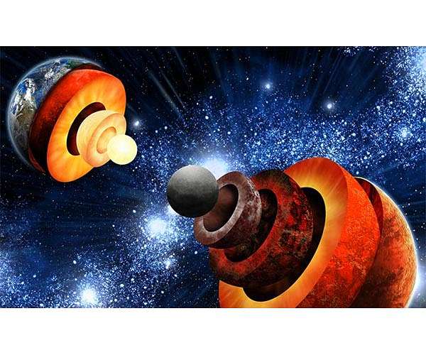 Lasers reveal the secret interior of rocky exoplanets