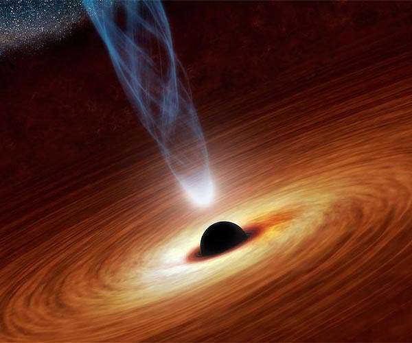 Study proposes light signature for detecting black hole mergers