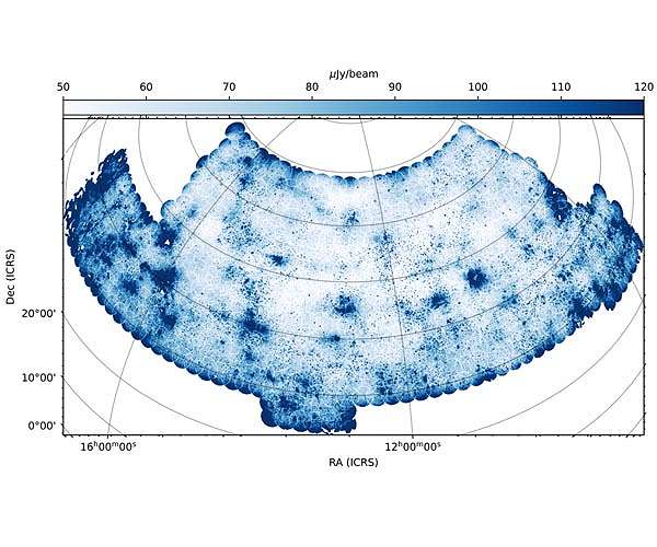 Scientists reveal 4.4 million galaxies in a new map