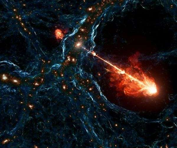 Gargantuan black hole jets are biggest seen yet