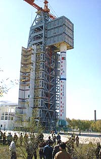 Debris From Chinese Rocket Explosion Detected