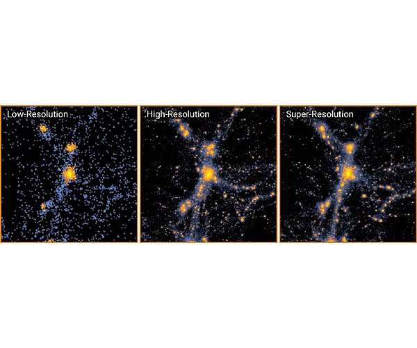 Machine learning accelerates cosmological simulations