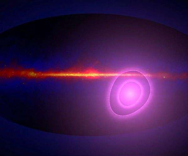 NASA's Fermi Detects Surprise Gamma-Ray Feature Beyond Our Galaxy