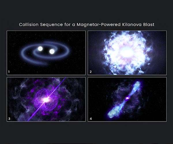 Unexplained brightness from colossal explosion