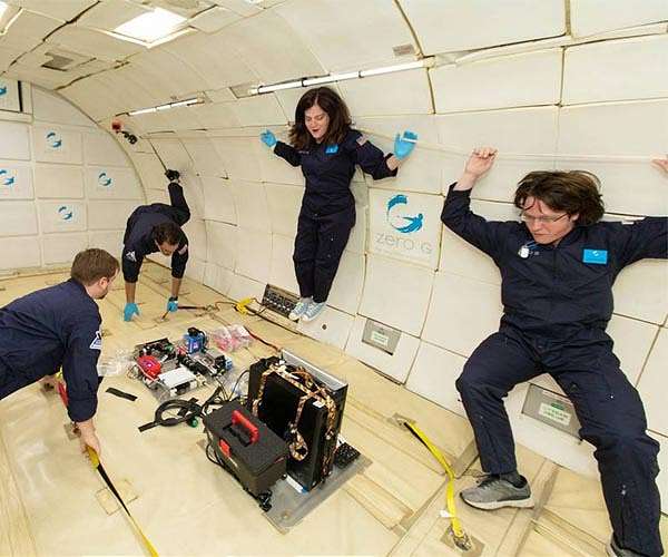 NASA Marshall team soars to success in microgravity