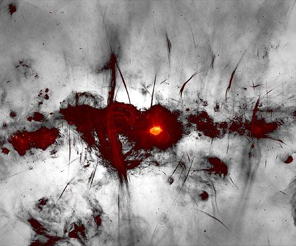 New MeerKAT radio image reveals complex heart of the Milky Way