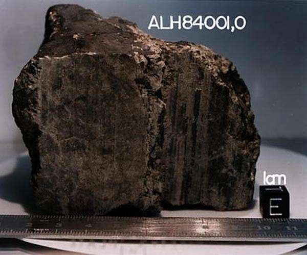 Organic material from Mars reveals the likely origin of life's building blocks