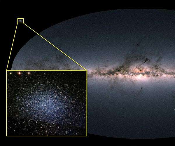 Texas astronomers discover strangely massive black hole in Milky Way satellite galaxy
