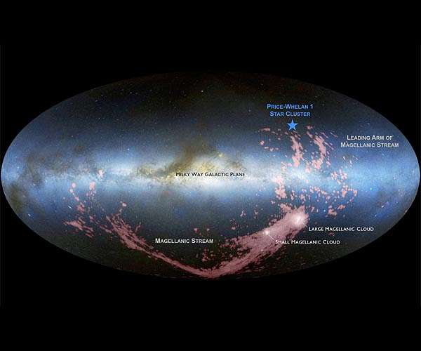 Milky Way's impending galactic collision is already birthing new stars
