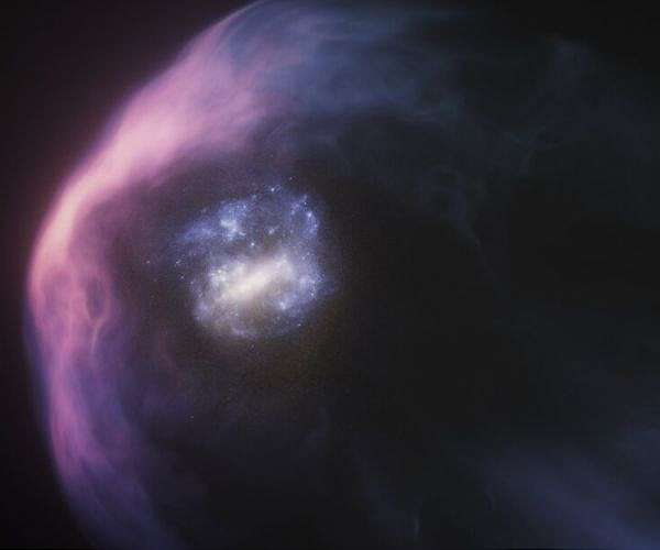 Hubble observes effects of Large Magellanic Cloud's Encounter with the Milky Way