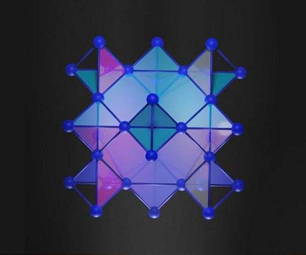 Physicists trap electrons in a 3D crystal for the first time