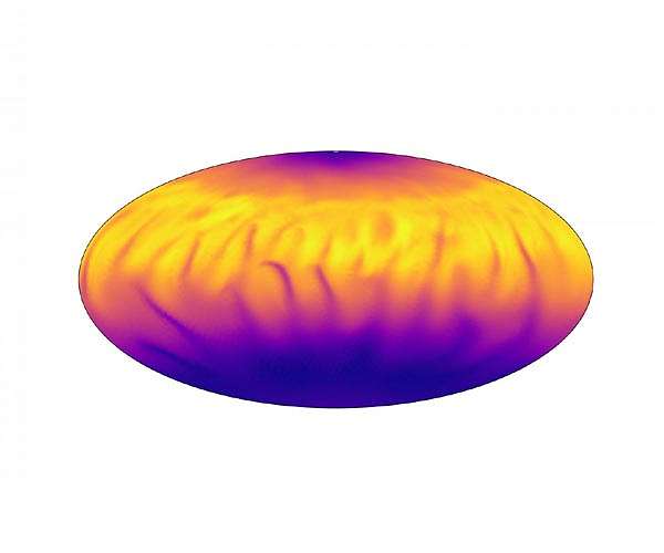 Modelling extreme magnetic fields and temperature variation on distant stars
