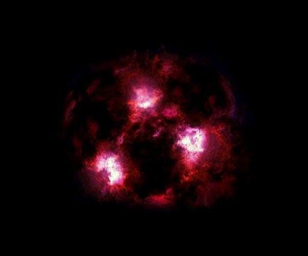 Cosmic Yeti from the dawn of the universe found lurking in dust