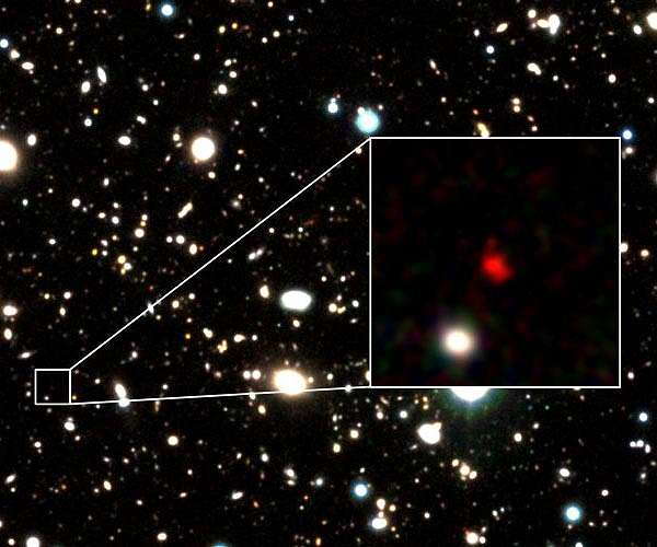 Most distant galaxy candidate yet