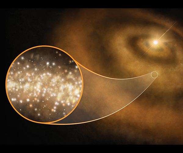 Discovery in the sky with nanodiamonds