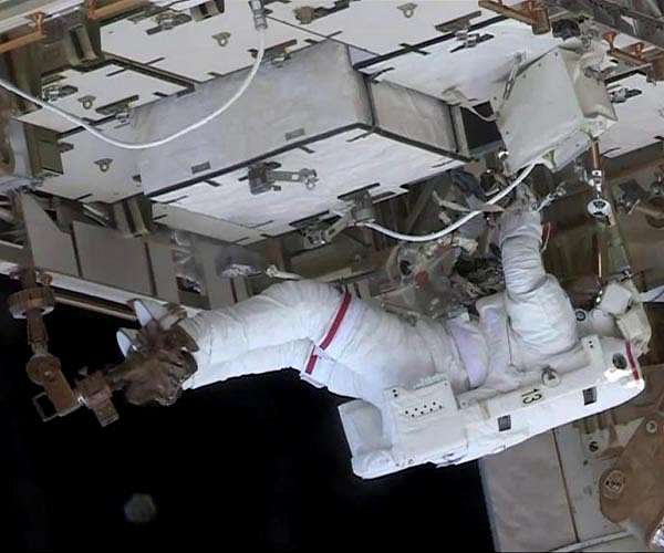 ISS 90th spacewalk will retreive microorganisms from exterior of space station